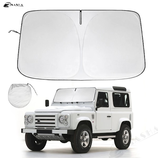 Solskydd för bilvindruta till Land Rover Defender 2020 2021 2022 2023 2024 Reflektor Solskydd Erbjuder Skyddstillbehör - För Defender