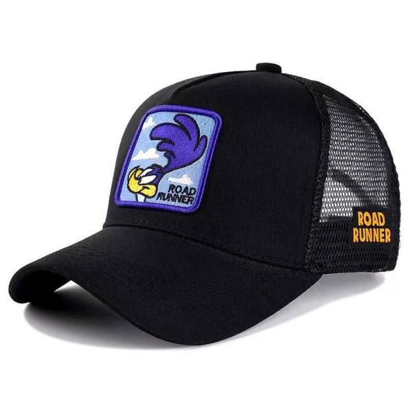 Mesh baseballkasket Unisex HipHop Trucker Hat Snapback Road Runner