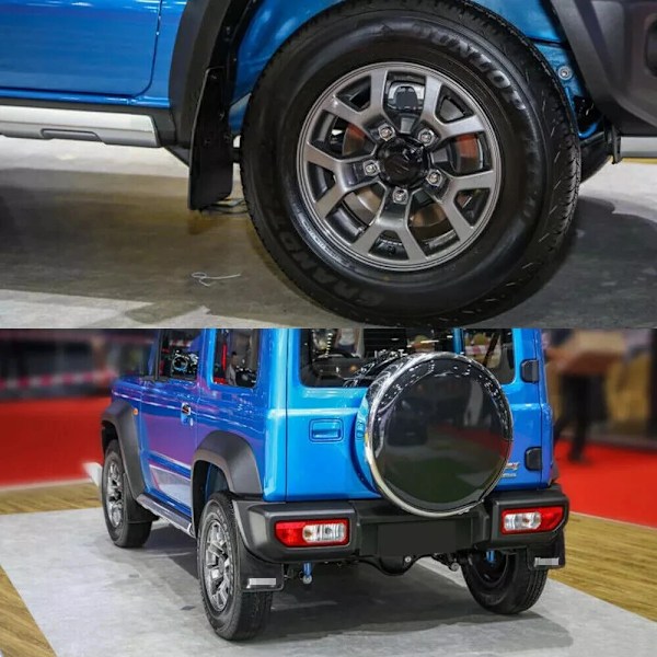 Kompatible stænkskærme for og bag Mud Flaps Fender TIL 2018-2024 Suzuki Jimny