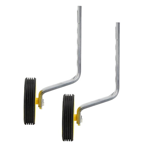 Universal Treningshjul for Barnecykler - Kompatibel med 12\", 14\", 16\", 18\" og 20\" Sykler yellow