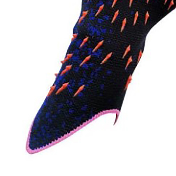 Fodboldmålmandshandsker til Børn - Nr. 8 Latex Anti-Slip Fodboldhandsker med Stærkt Greb i Håndfladerne