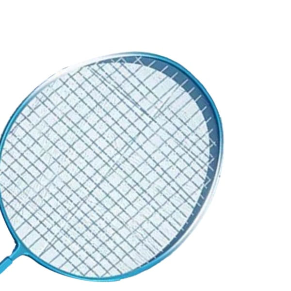 2 STK Badmintonketchersæt til udendørs baggårdsspil Lette badmintonketchere med fjerbold-bæretaske til voksne og teenagere Himmelblå Sky Blue 2PCS