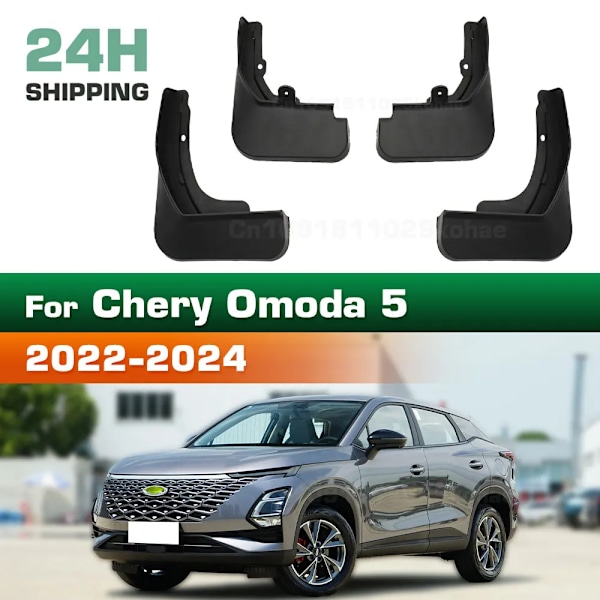 För Chery Omoda 5 2022 2023 2024 Stänkskärmar Mud Flaps Stänkskydd Mudguards Biltillbehör
