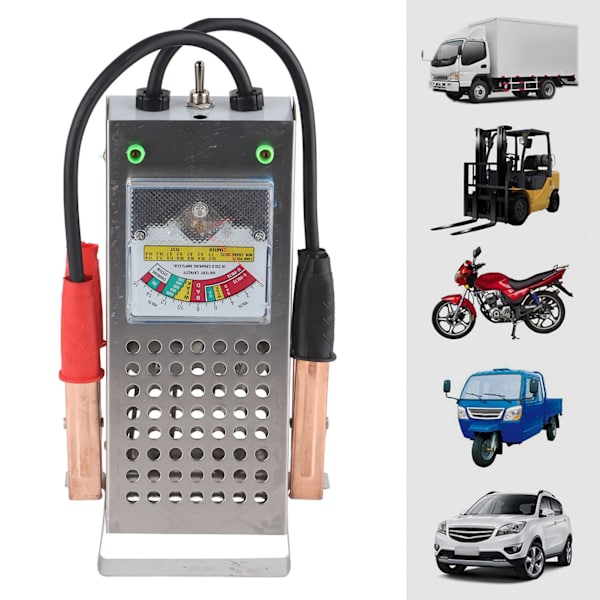 12V Bilbatteriladdare - 200AH Järnladdningssystem Analysverktyg