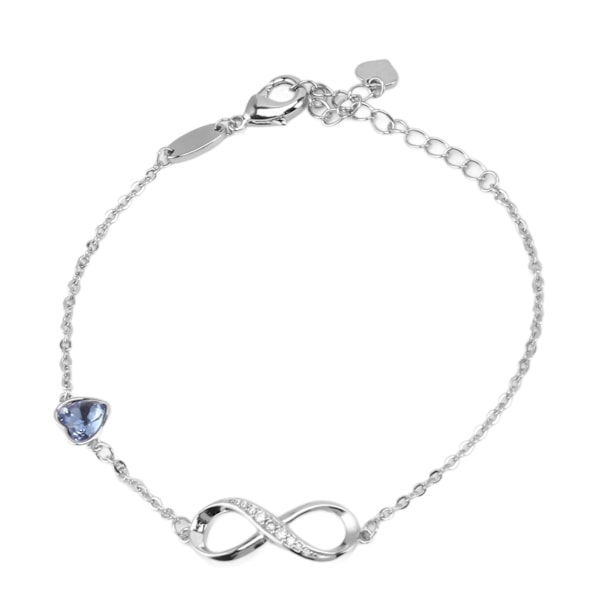 Elegant og Sofistikeret Armbånd til Kvinder i Nummer 8 Design - Ideel Gave til Fødselsdage eller Jubilæer