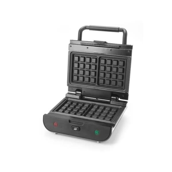 SENYA våfflor - Smörgåsmaskin 2 håligheter - 800W - Duo våfflor Grå