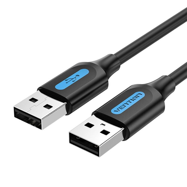 USB 2.0 kaapeli Tuuletus COJBH 2A 2m Musta PVC