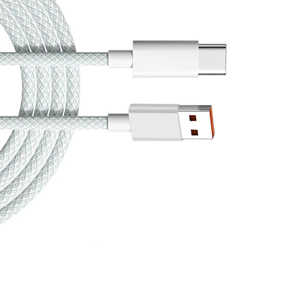 2-pack USB-A till USB-C-kabel Grå L