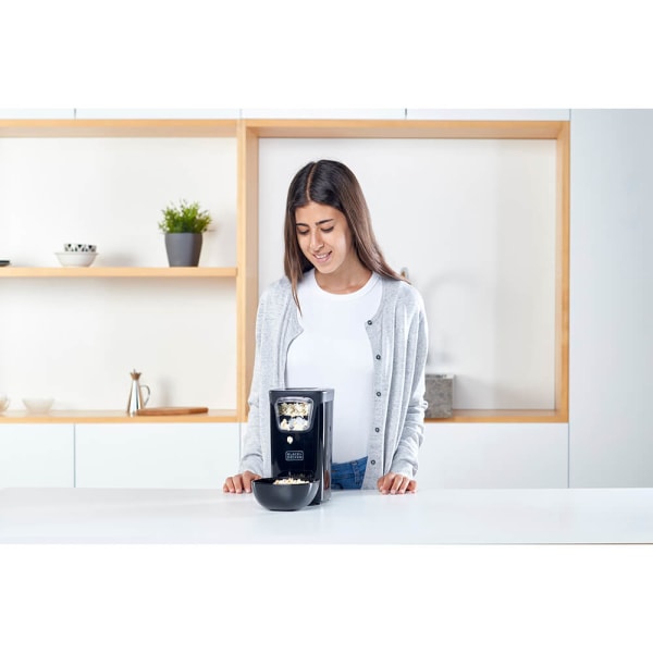 Popcornmaskin Svart
