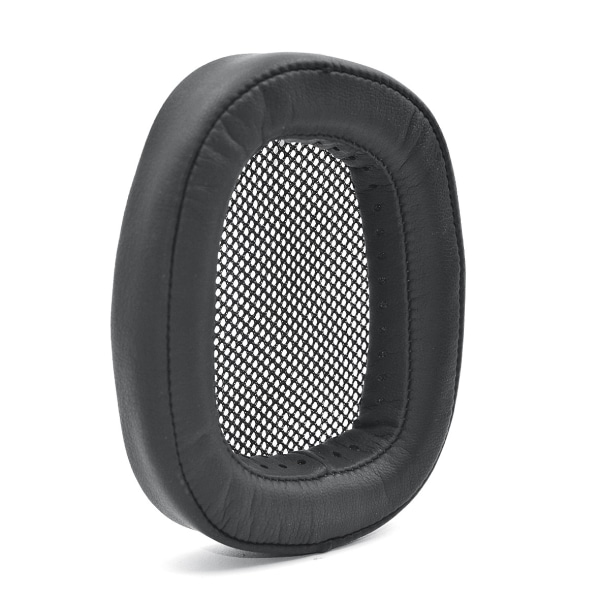 2-pack svarta öronkuddar i proteinläder för Logitech G433 G Pro Svart