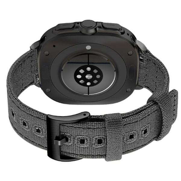Samsung Galaxy Watch 7 Ultra Canvas sportrem Grå+svart