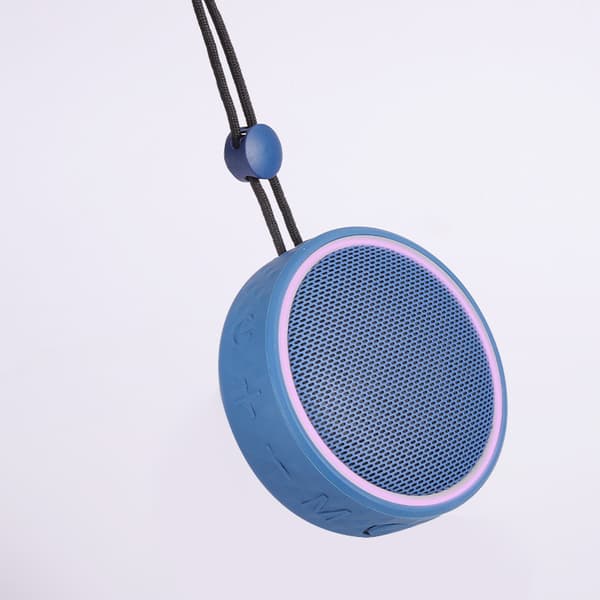 FM0208 Bärbar Bluetooth-högtalare med Snodd - Djupblå Blue Blue