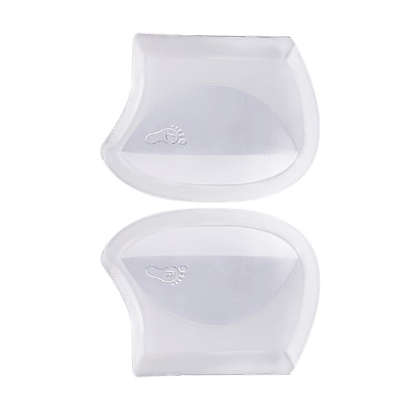 Gel Half-inläggssulor för bågstöd Transparent L