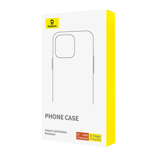 Telefonetui Baseus SkyRing Magnetic med stativ til iP 14 Pro Max + hærdet glas og rengøringssæt (sort)