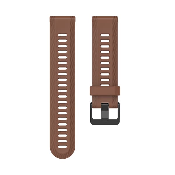 Urrem Silikone Garmin Forerunner 265 / 965 Brown Garmin Forerunner 265 / 965 Brown