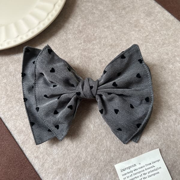 Chic Minimalistisk Hårklemme med Fjeder til Baghovedet