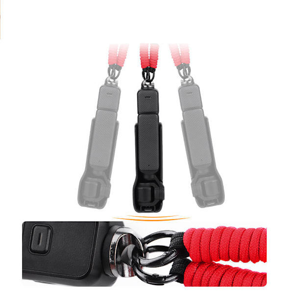 Nylonrem - Crossbody-rem för DJI OSMO POCKET 3 Blå