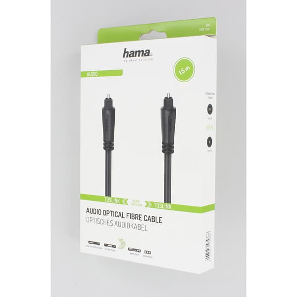Kabel ODT Sort 1.5m
