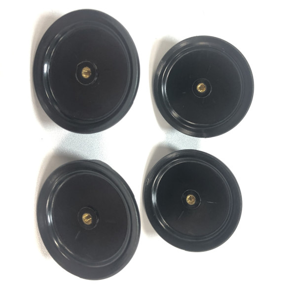 Grytlock Top Knobs 4 Pack Black S