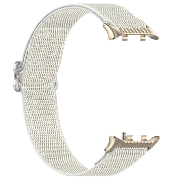 Huawei Watch D2 Nylon Elastisk Bånd: Justerbar & Vævet Rem White White
