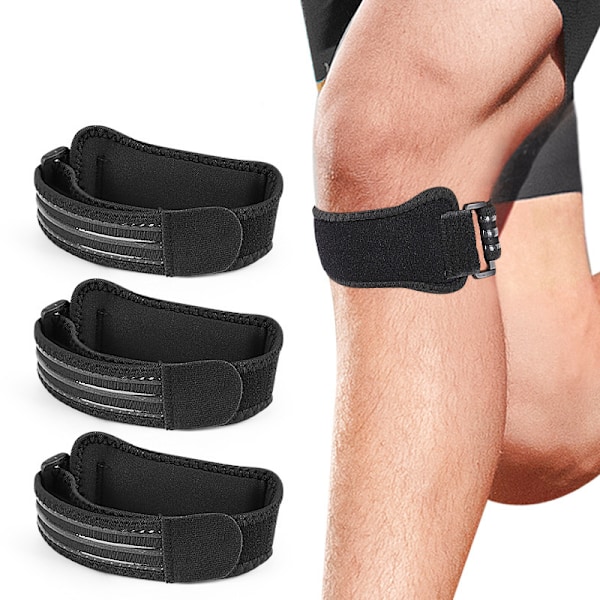 Justerbara knäskydd för patella (par)