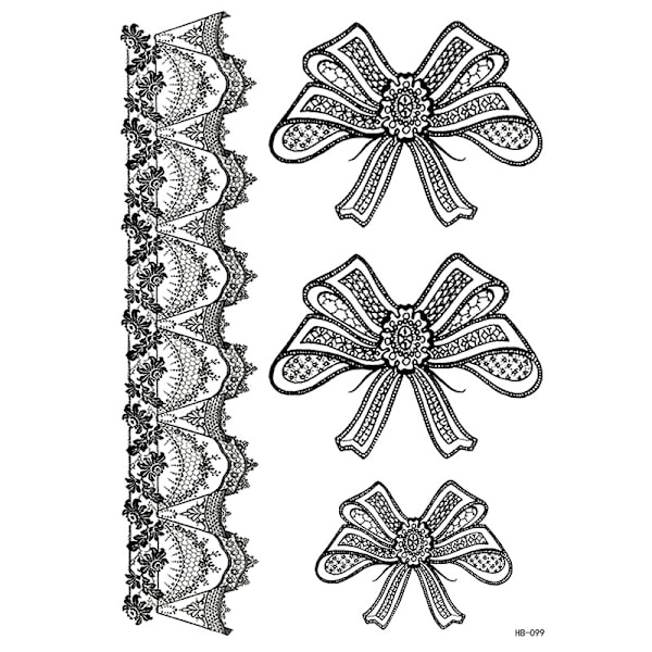 Tillfällig Tatueringsärm - 5-pack Model 5