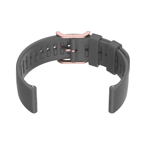 Silikoninen kellonranneke POLAR Pacer/Ignite/Vantage M2 -kellolle Harmaa 22 mm