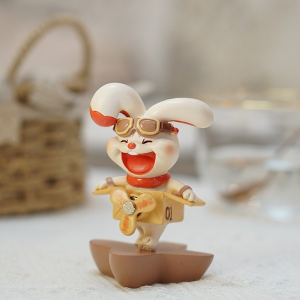 Resin Bunny Figurine