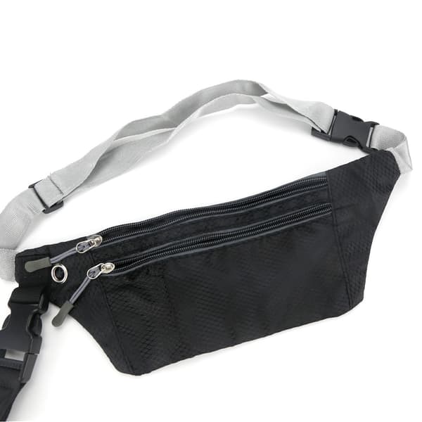 Hundesnor håndfri med taljetaske Black Black