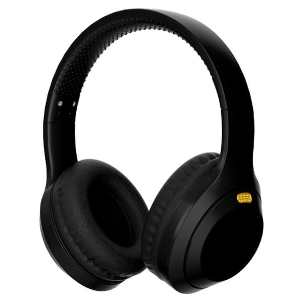 DR10 Klassiska Svarta Over-Ear Bluetooth Hörlurar