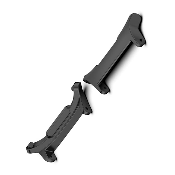 Rustfrit stål urrem konnektor Sort 22 mm