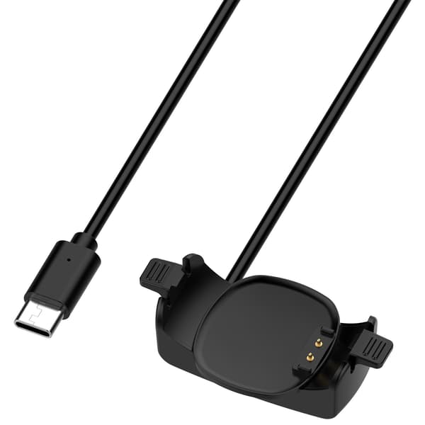 Type C opladerkabel til Disney MagicBand Plus og MagicBand+ - 100 cm sort kabel