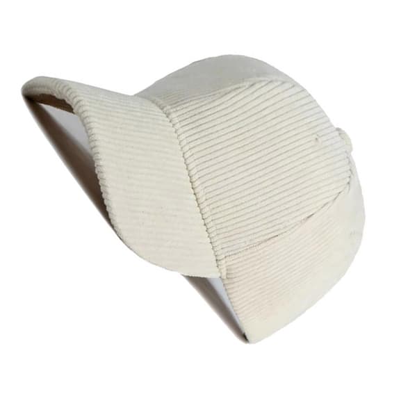 Corduroy Baseball Cap til Voksne (56-60cm) Beige Beige
