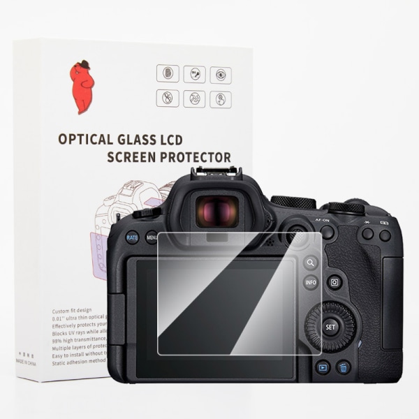 Kamera af hærdet glas skærmfilm Eksplosionssikker til Canon-kamera M50