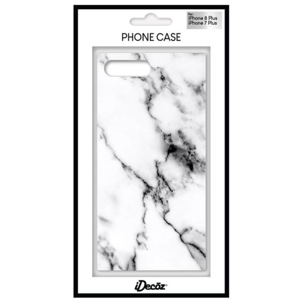 IDECOZ IDECOZ Mobilskal Vit Marble iPhone 8 PLUS/7 PLUS