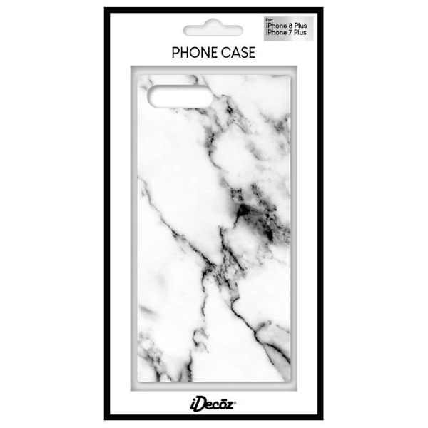 IDECOZ Mobilskal Vit Marble iPhone 8 PLUS/7 PLUS