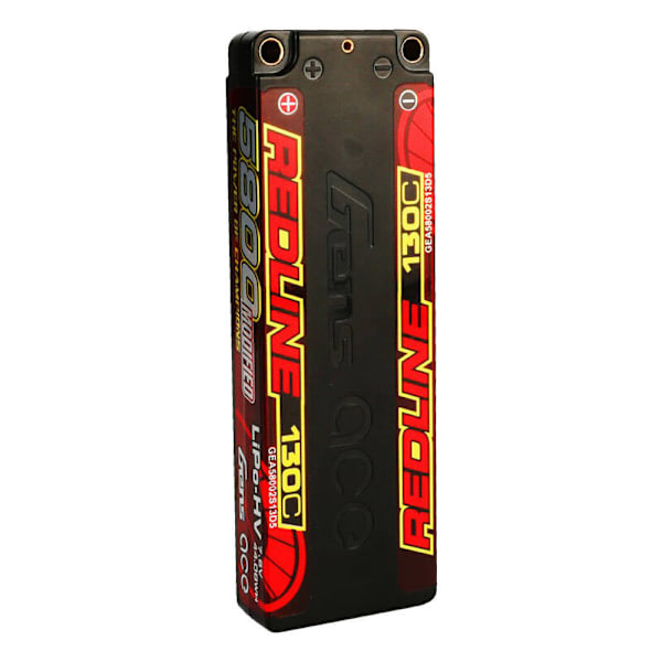 Gens ace Redline Series 5800mAh 7,6V 130C 2S1P HardCase 56# HV Ultra LCG LiPo-batteri