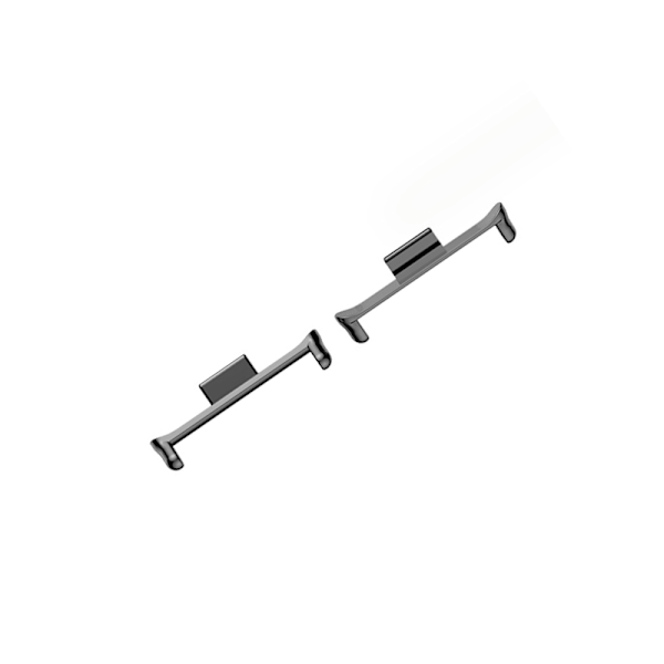 12mm Band Connector för Mi Band 8/9 Pro & Redmi Svart
