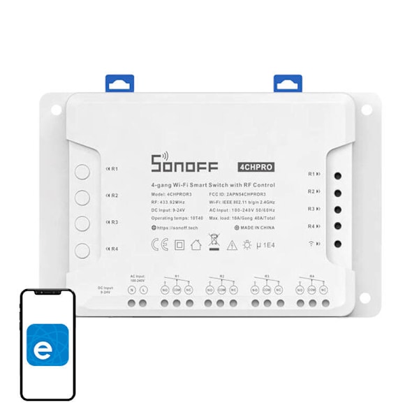 Smart switch WiFi SONOFF 4CHPROR3