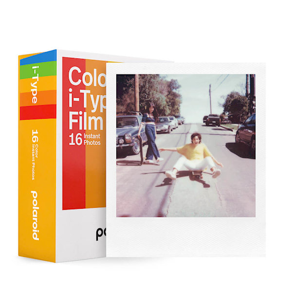 Färgfilm i-Type Vit Ram 2-pack