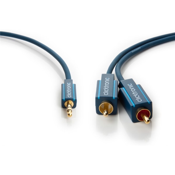 3,5 mm AUX till RCA-adapterkabel, stereo