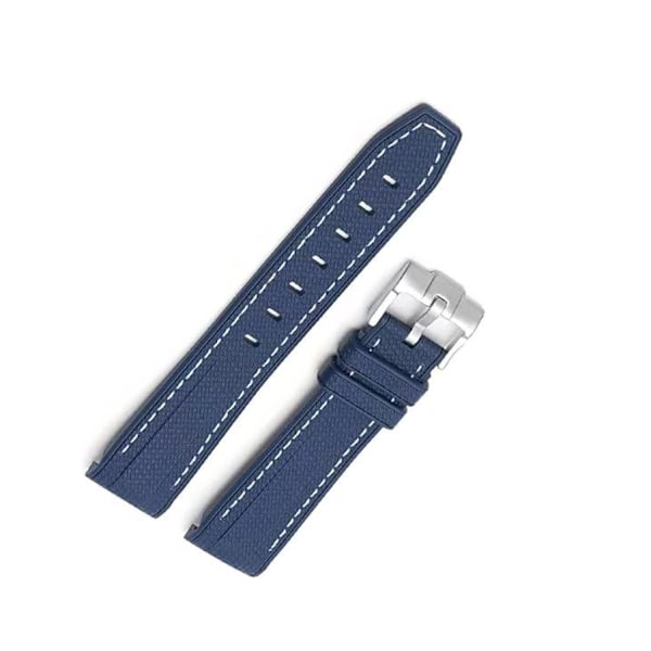 Silikonarmband för Moonswatch Swatch Blå