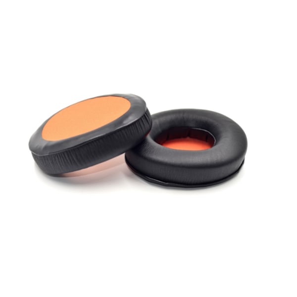 Ersättnings öronkuddar till Razer Kraken Pro V2 (2-pack) Svart+orange