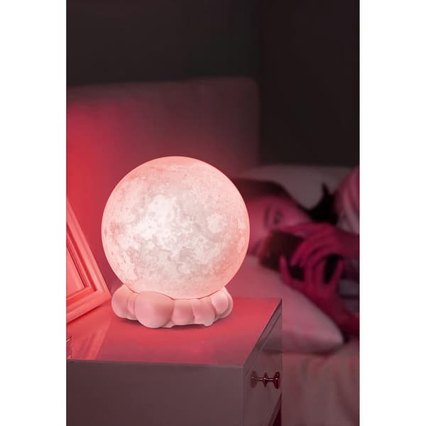 Højttaler Moony Globe Multicolor med lys