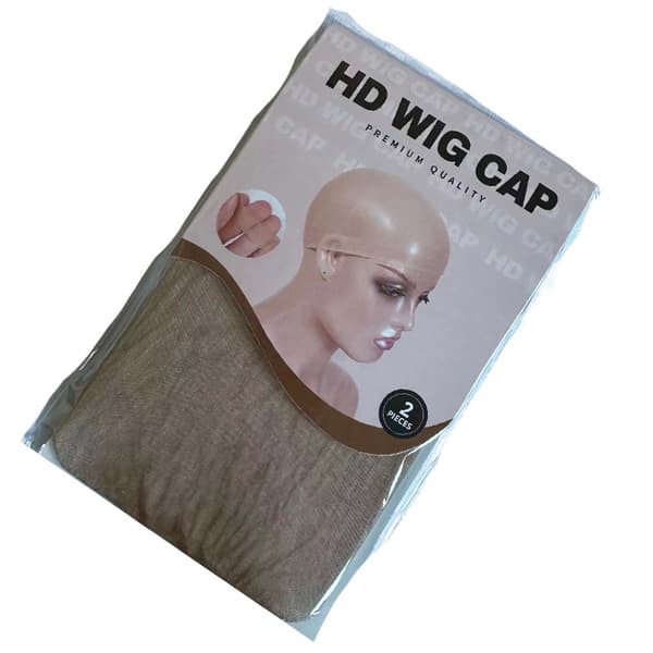 Elastiskt peruknät för peruktillverkning, HD Lace Wig Cap DarkBrown DarkBrown