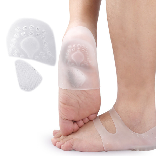 Arch Support Hälkuddar, SEBS Foot Care innersulor Transparent