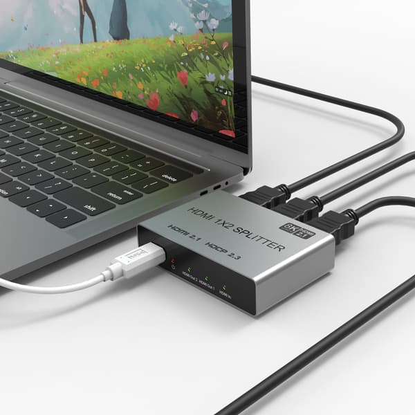 8K 1x2 HDMI Splitter - YZ-B082-V1