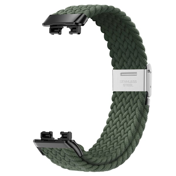 Vävd rem för Huawei Band 8/9 Grön