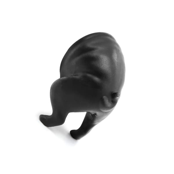 Sjov tandpastahue Black Black