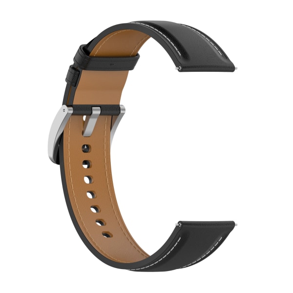 Klockarmband Äkta läder Samsung Galaxy Watch 5 Svart 20 mm